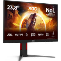 AOC 24" Flat 200hz HDR FHD Fast IPS Monitor