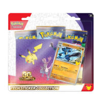 Pokémon 30th Celebration Lucario Tech Sticker Collection